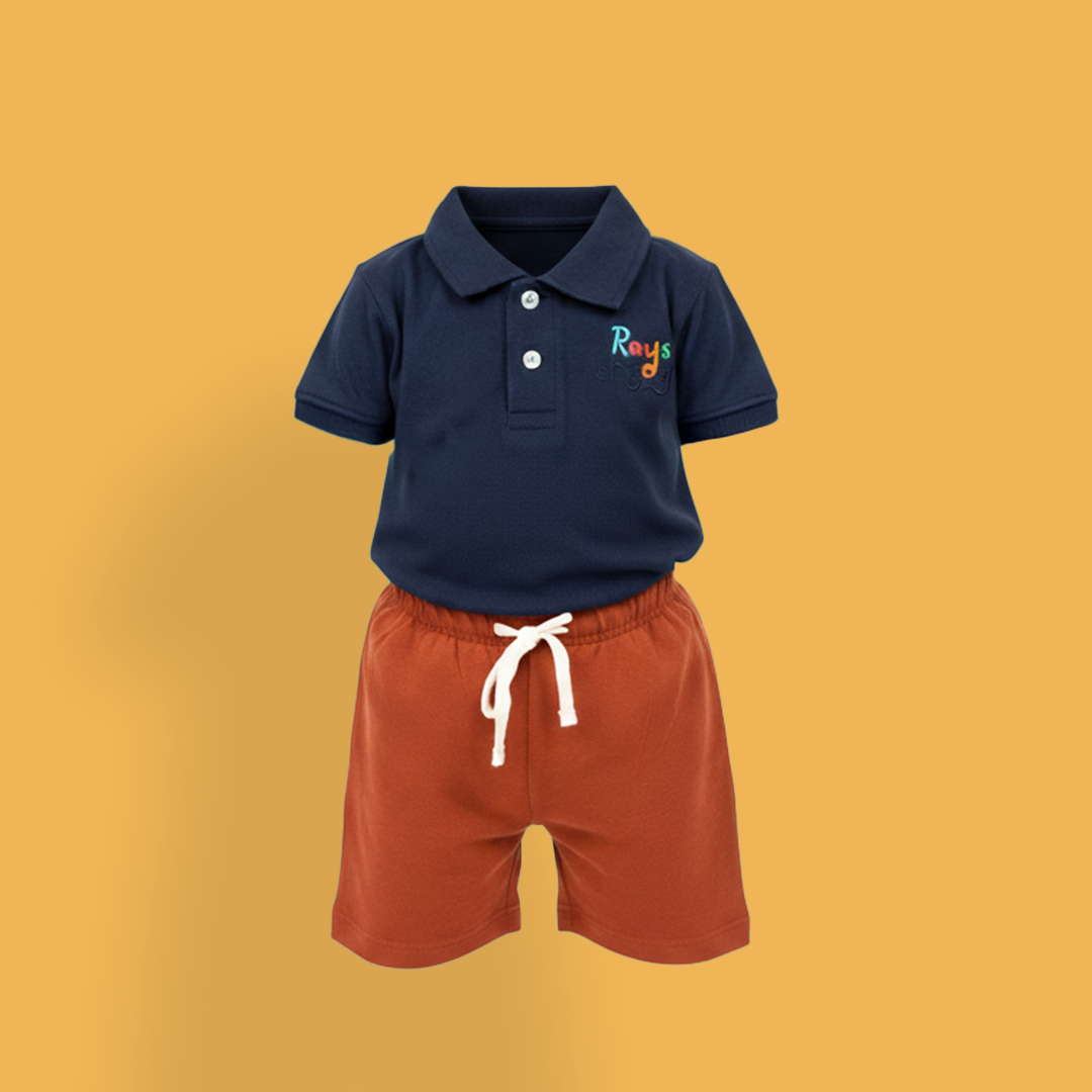 Signature Navy Tan Casuals