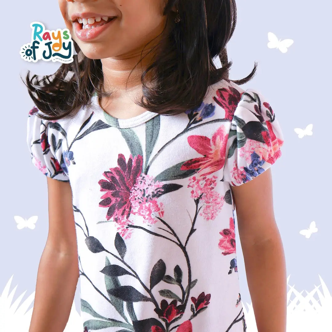 Garden Charm - Elegant Dress