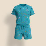 Teal Paint Splash