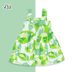 Lush Leafy Layers - Green Breezy Dress