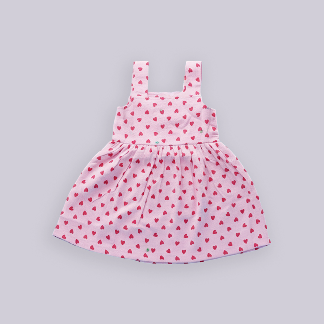 Lil Hearts - Pink Breezy Dress
