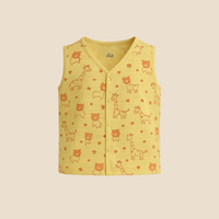 Muslin Yellow Doodle
