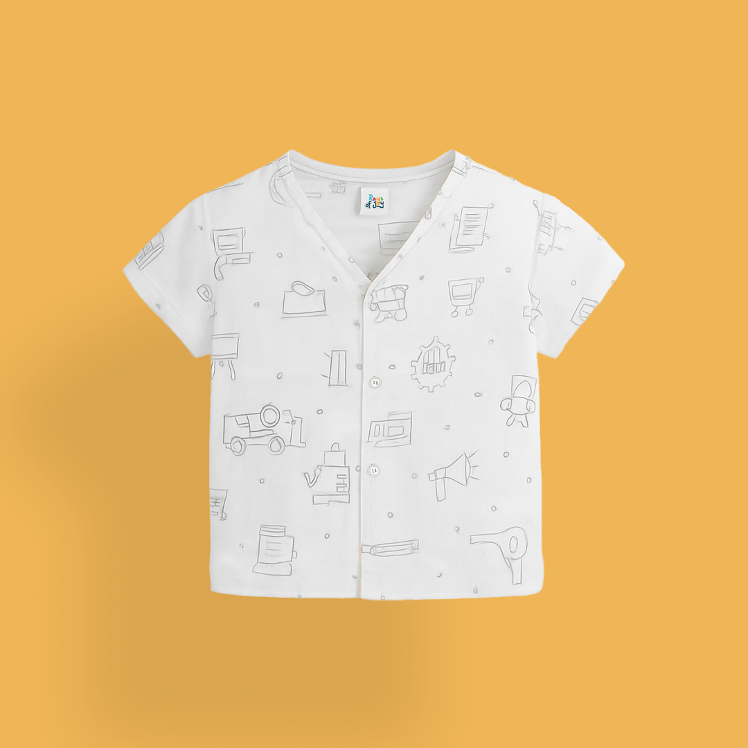 Muslin Quirky Doodle