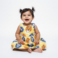 Wild Whiskers - Yellow Breezy Dress