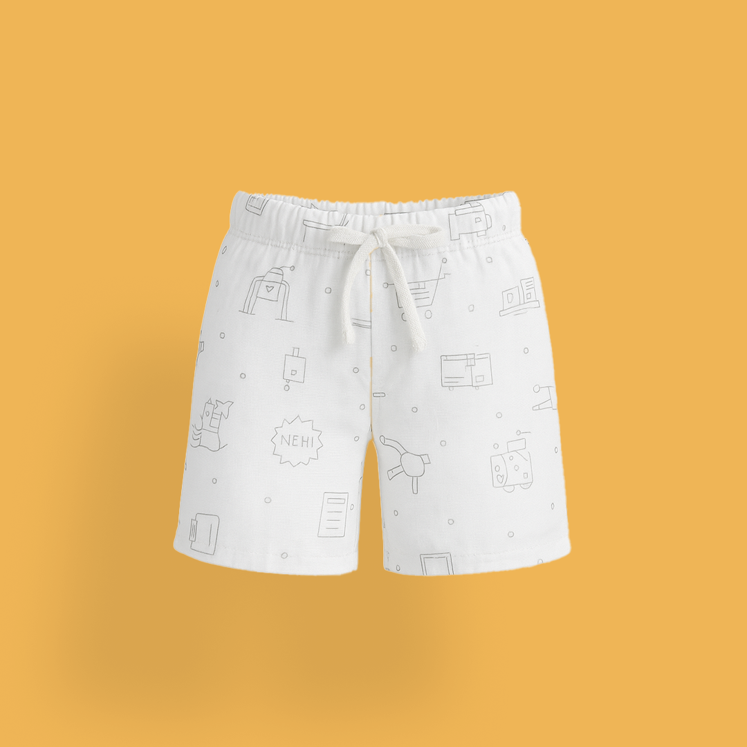 Muslin Quirky Doodle