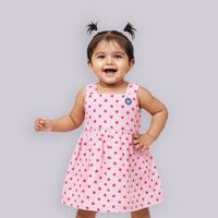 Lil Hearts - Pink Breezy Dress