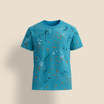 Teal Paint Splash