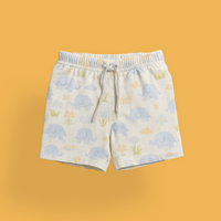 Muslin Blue Elephant