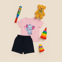 Pink Elephant Graphic