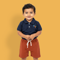 Signature Navy Tan Casuals