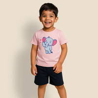 Pink Elephant Graphic