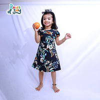 Blossom Belle - Black Elegant Dress