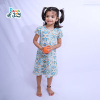 Sweet Petal - Pastel Green Elegant Dress