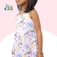 Garden Fairy - White Breezy Dress