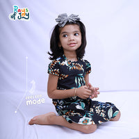 Blossom Belle - Black Elegant Dress