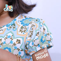 Sweet Petal - Pastel Green Elegant Dress