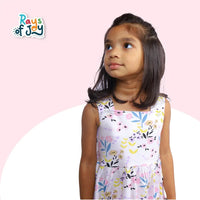 Garden Fairy - White Breezy Dress