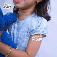 Blooming Beauty - Pastel Blue Elegant Dress