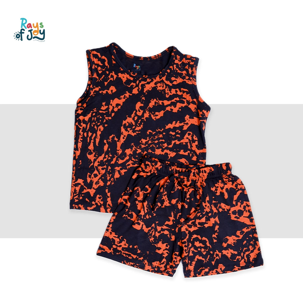 Black Feiry Sleeveless Co-Ord Set