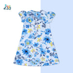 Floral Sunshine - White Elegant Dress