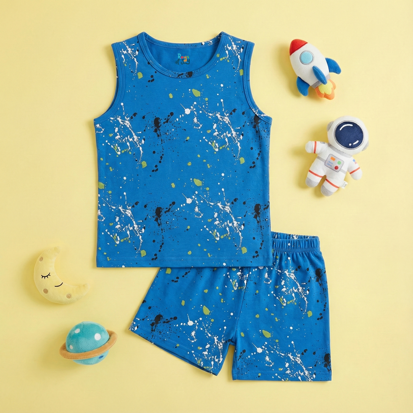 Space Splash Sleeveless Co-Ord Set