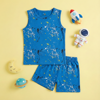Space Splash Sleeveless Co-Ord Set