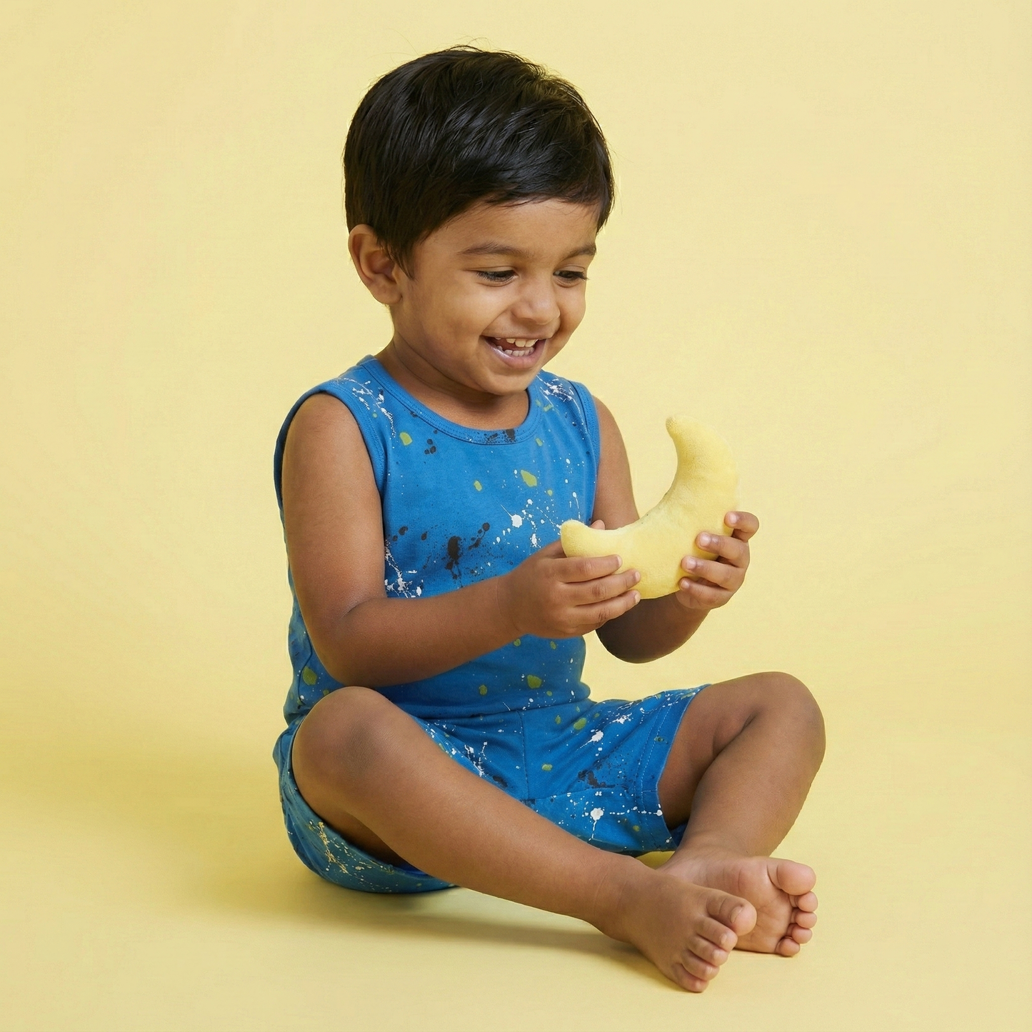 Space Splash Sleeveless Co-Ord Set