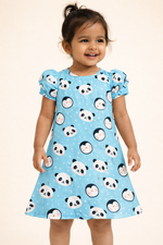 Blue Dot Baby Panda