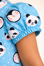 Blue Dot Baby Panda