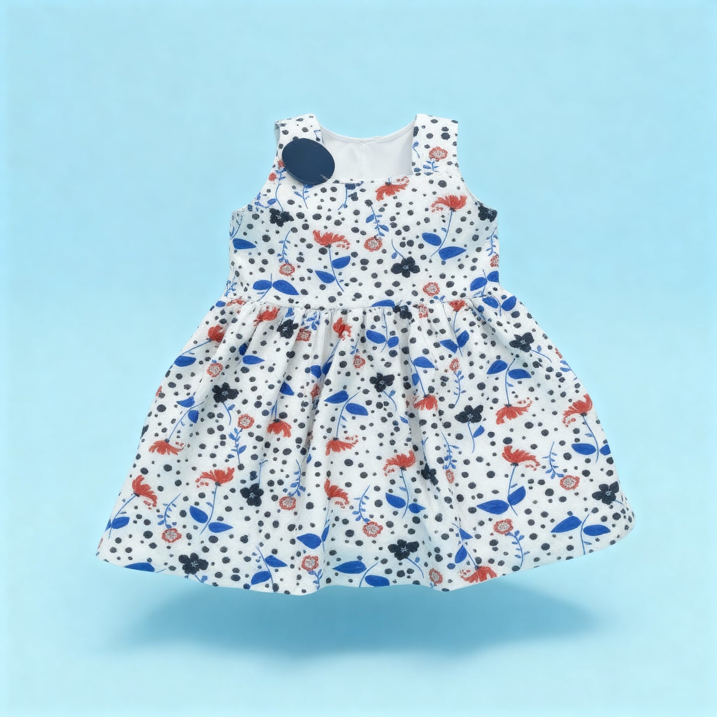 Floral - Polka Dot Breezy Dress