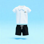 Signature White - Black Casuals