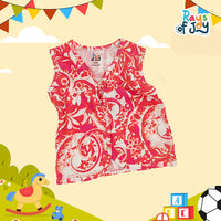 Cotton/Modal Chrysanthemum Red