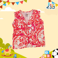 Cotton/Modal Chrysanthemum Red