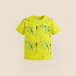 Yellow Paint Splash